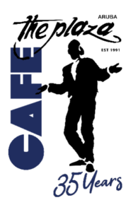 Cafe The Plaza Logo 35 Years